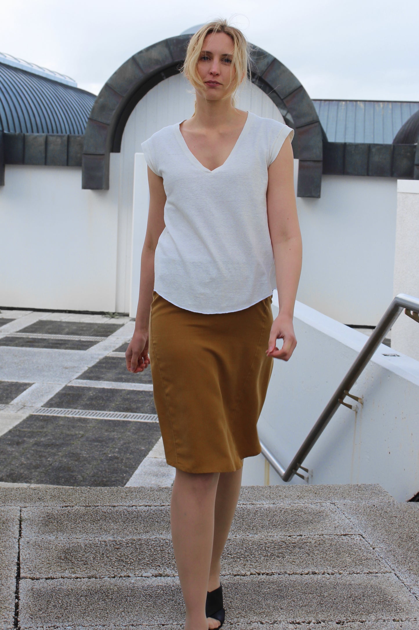 Dísan í hvítri hempblöndu