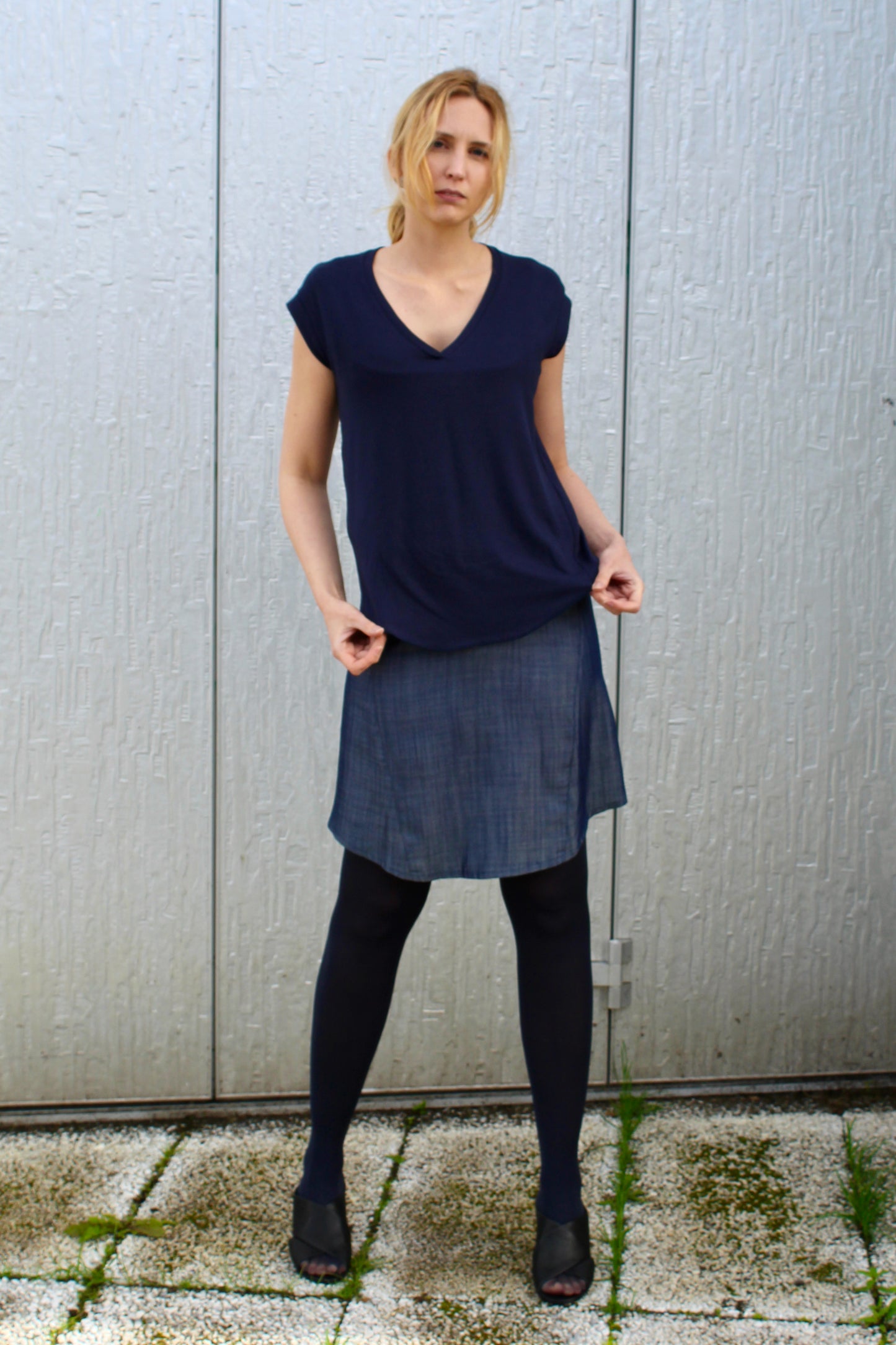 Sæan Skirt Denim