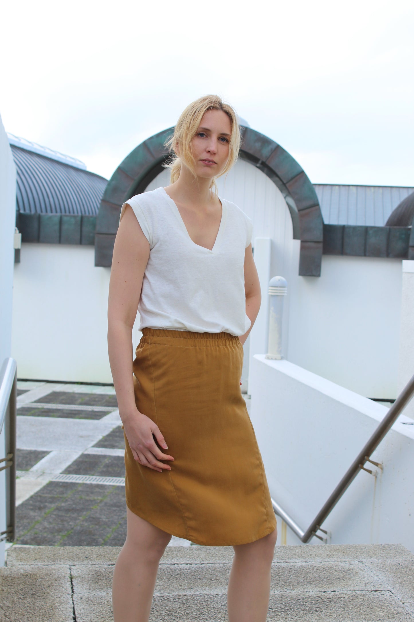 Sæan Skirt Mustard